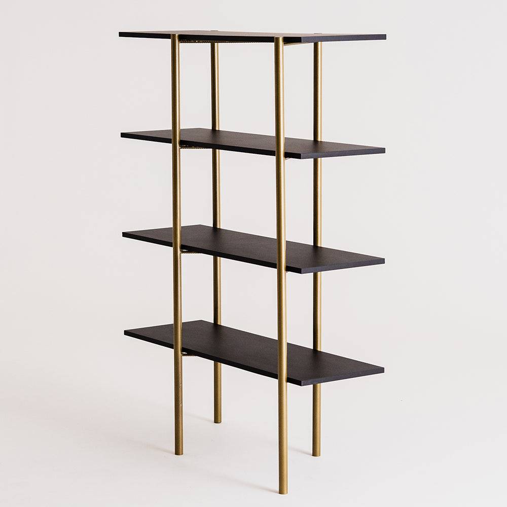 Scaffale RAVE BASIC 110 - nero e oro