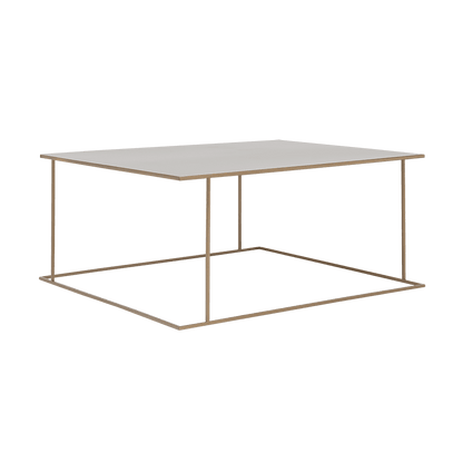 Tavolino WALT METAL 100x100, oro