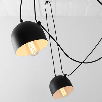 Lampadario POPO 6 - Nero