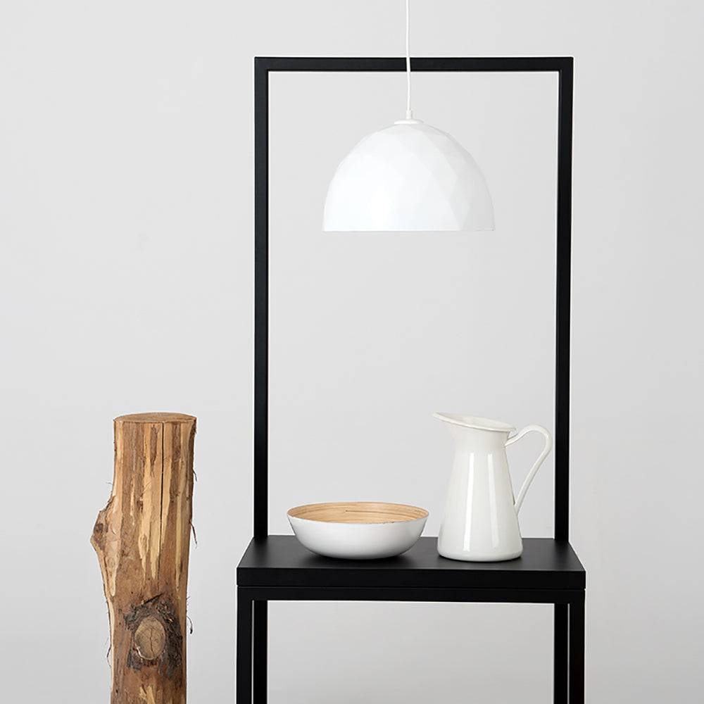 Lampada a Soffitto LEONARD M - Rame-Bianco