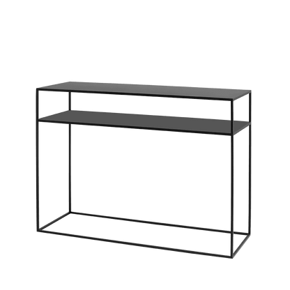Console TENSIO 2 Floor Metal 100x35 - Nero