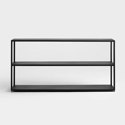 Libreria HYLLER METAL 150x75 - Nero