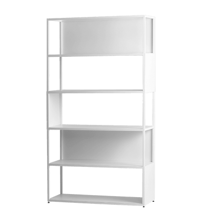 HYLLER SIDE METALL Bücherregal 100x180 weiß