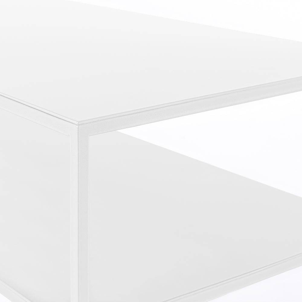 Konsole TENSIO 2 Boden Metall 100x35 - Weiß