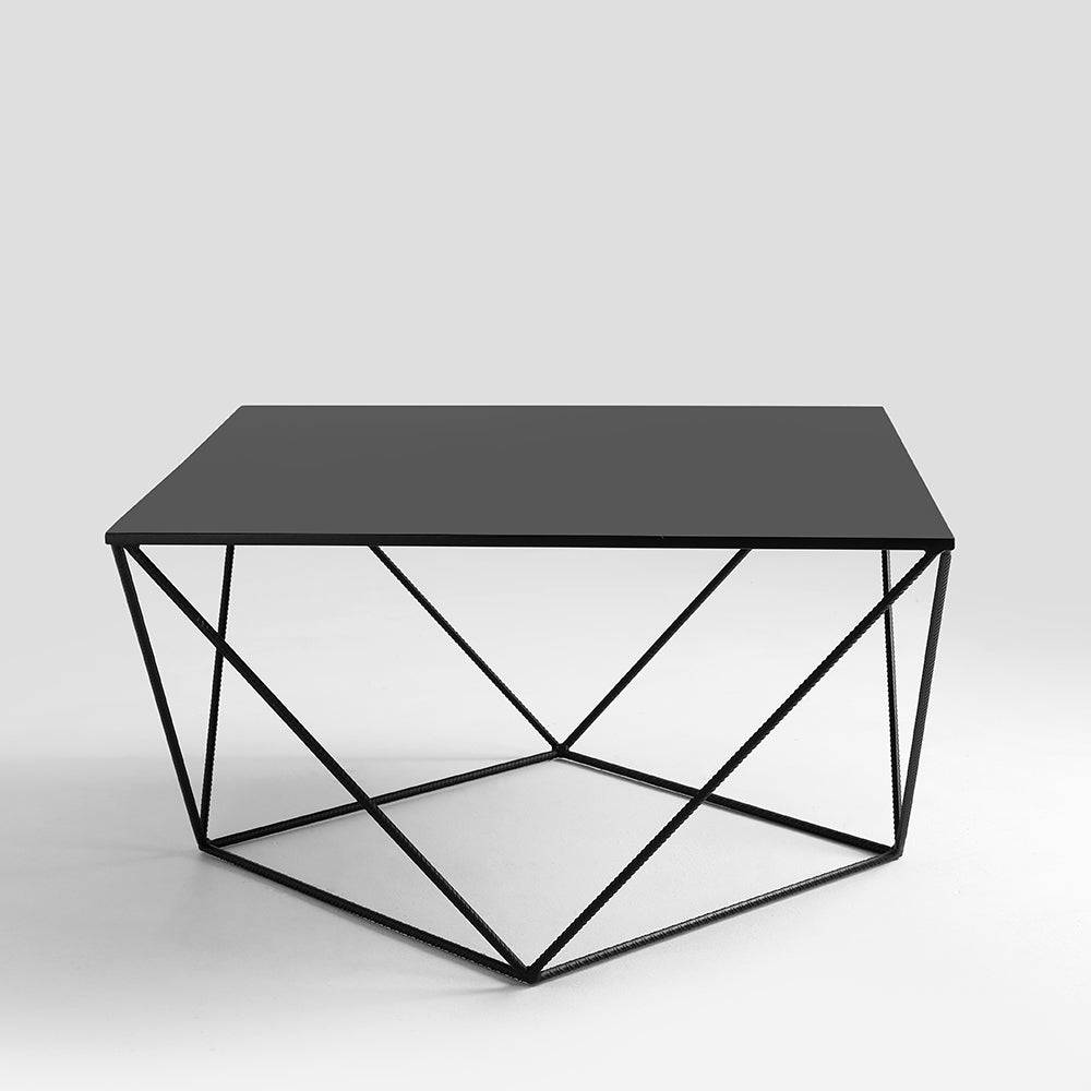 Couchtisch DARYL METAL 80, schwarz