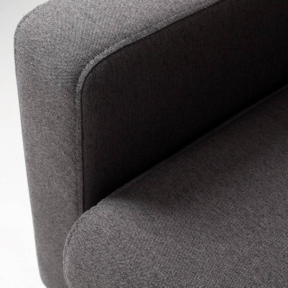 Sofa SCANDIC 3-Sitzer, Carbon, Natur
