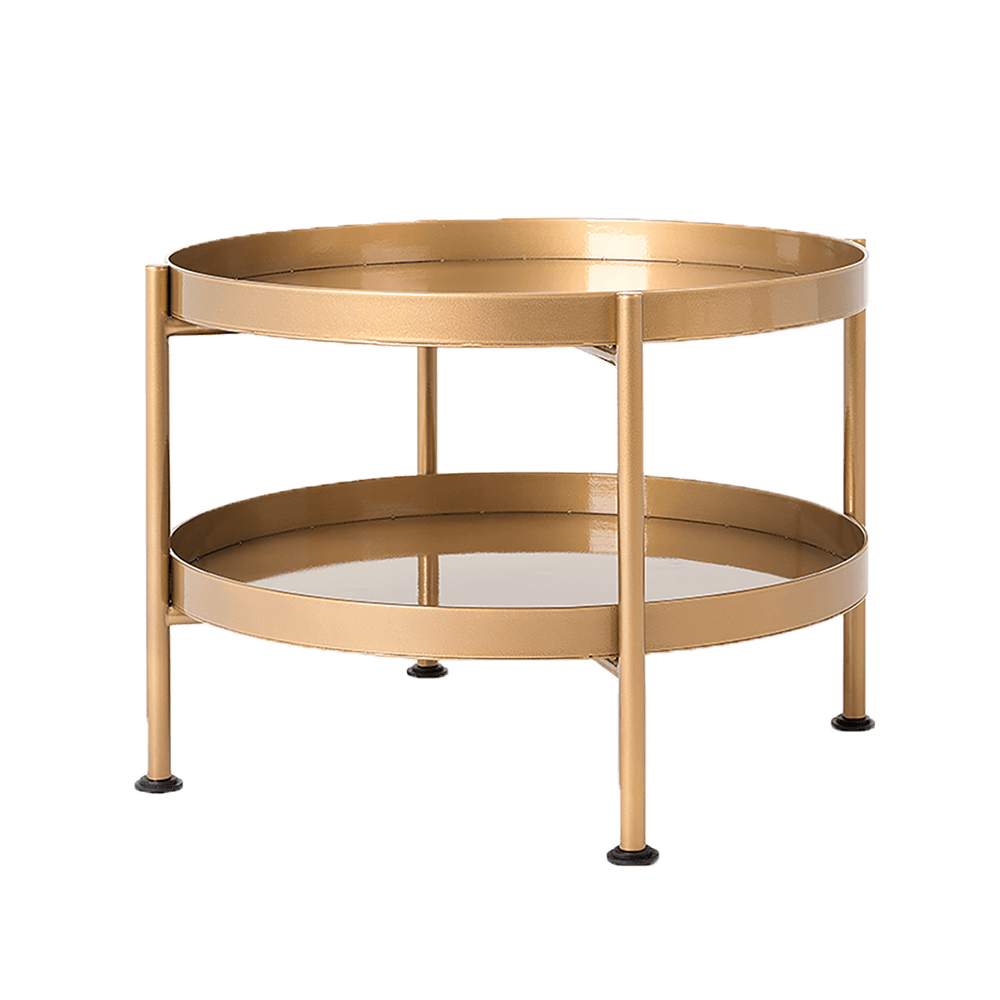 Tavolino HANNA METAL 40-2F - oro