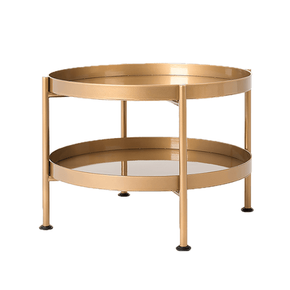 Tavolino HANNA METAL 40-2F - oro