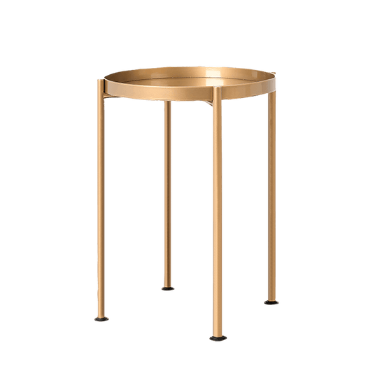 Tavolino laterale HANNA METAL - oro