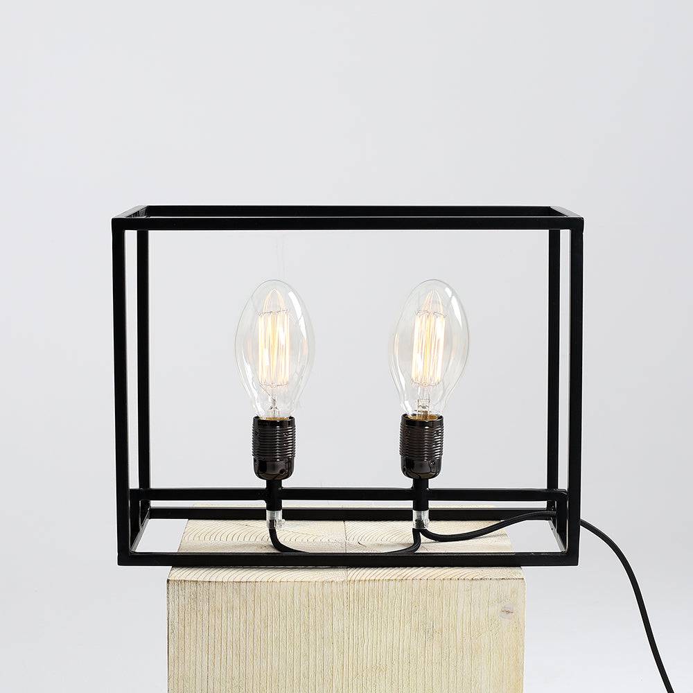 METRIC Lampada da Tavolo - Nero