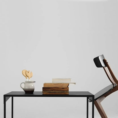 Tavolino OBROOS METAL 100x60, nero