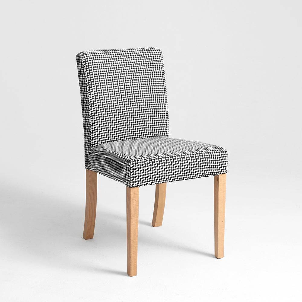 Sedia Wilton Dark Pepita, Naturale