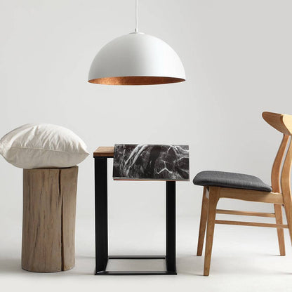 Plafoniera LORD 50 - Rame e Bianco