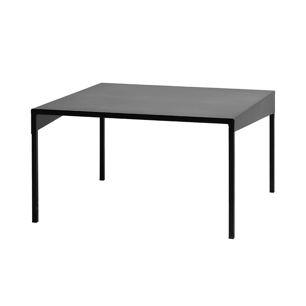 Tavolino OBROOS METAL 80, nero