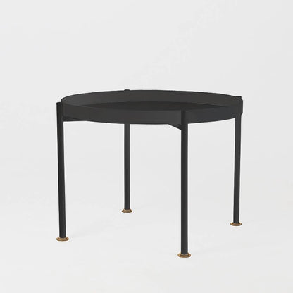 Tavolino da Caffè HANNA METAL 60 - Nero