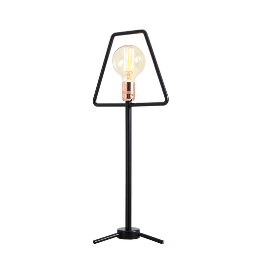 Lampada da Tavolo Firkant - Nero