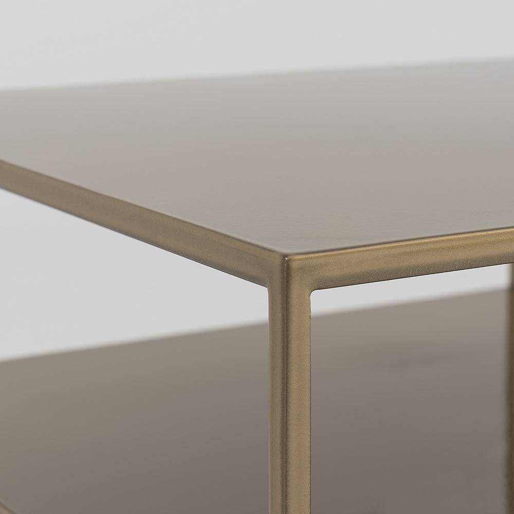 Tavolino Tensio 2 Floor Metal - oro