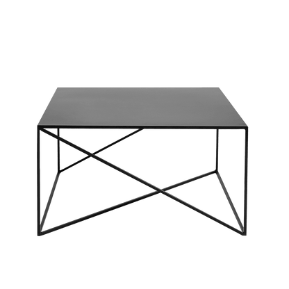 Tavolino MEMO METAL 80x80 Nero