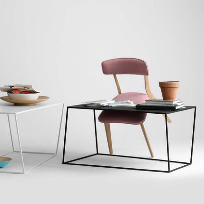 Beistelltisch ZAK aus Metall 100, schwarz