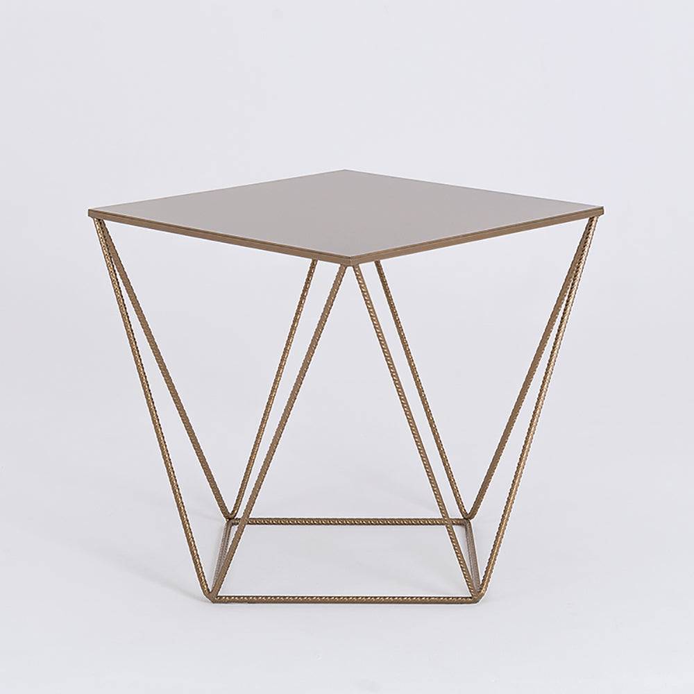 Tavolino DARYL METAL 55, oro