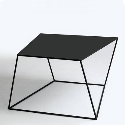 Tavolino ZAK in metallo 80, nero