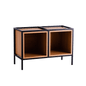 SKAP 2R1 BOX rack x2 - black