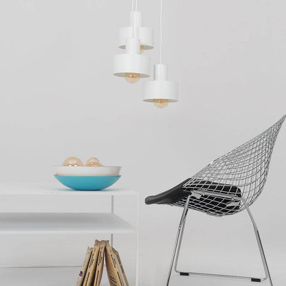 Tavolino Tensio 2 Floor Metal - bianco