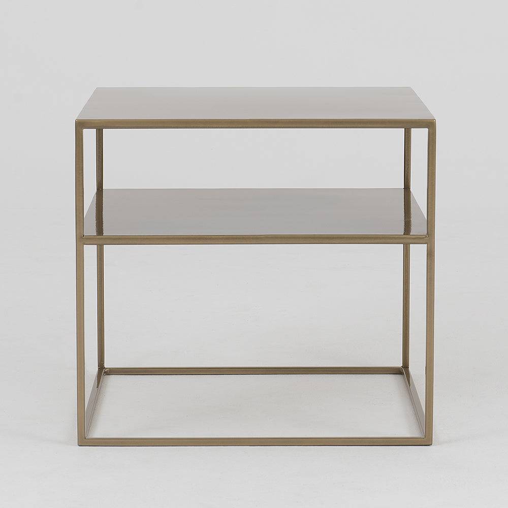 Tavolino Tensio 2 Floor Metal - oro