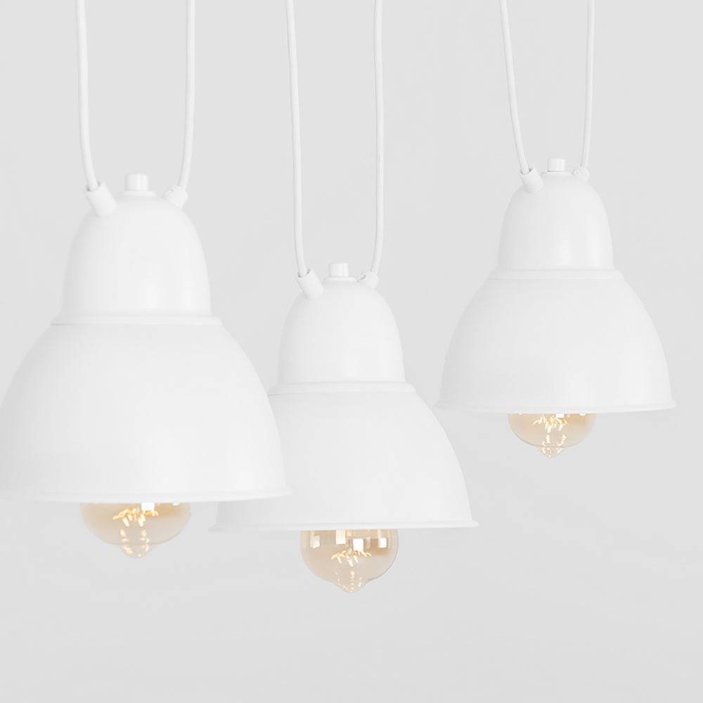 Lampe Coben Hangman 3 - Weiß
