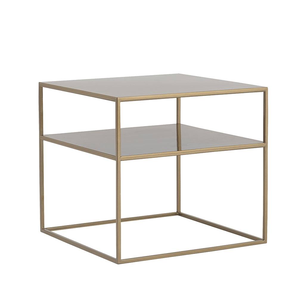Tavolino Tensio 2 Floor Metal - oro