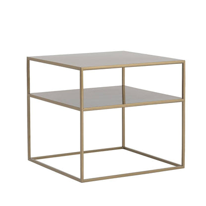Tavolino Tensio 2 Floor Metal - oro