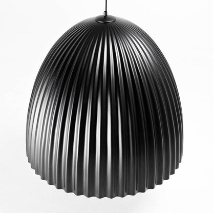 Lampada a sospensione PLISSART L nero/rame