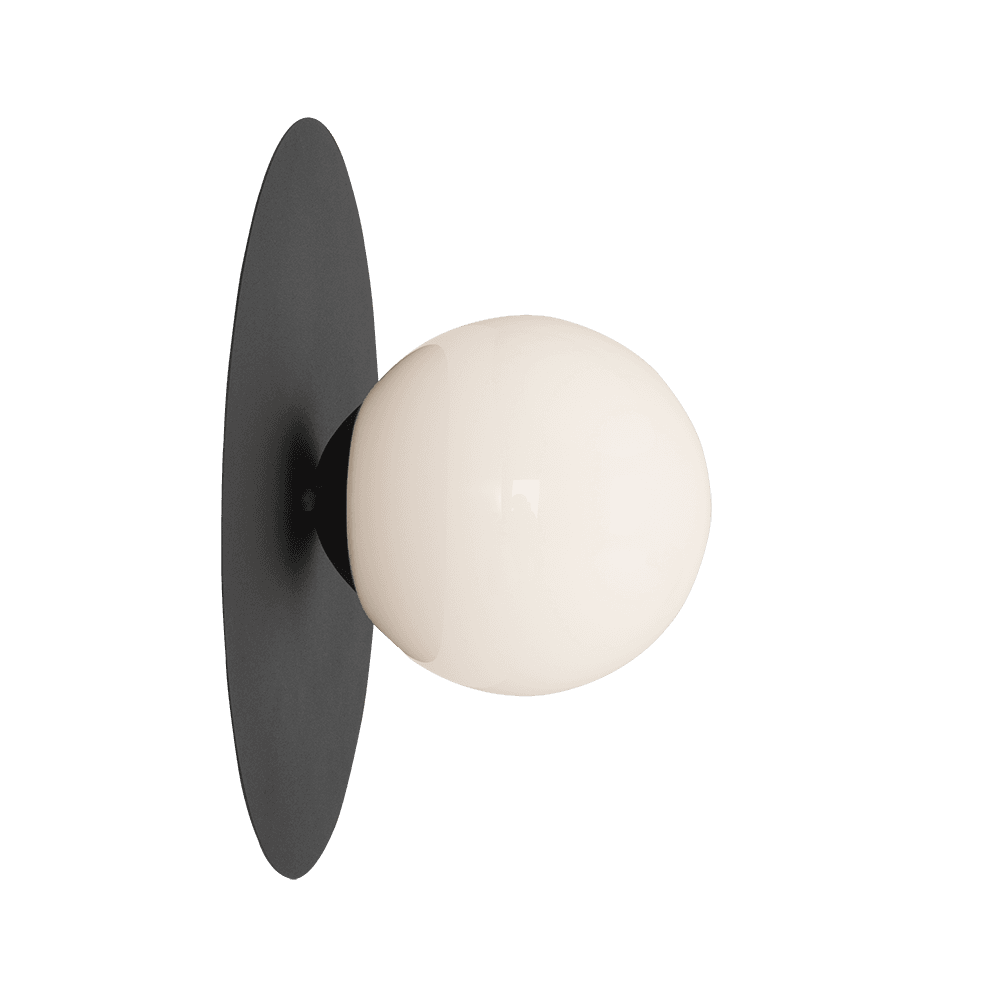Lampada da Parete SKIVA BALL M nero