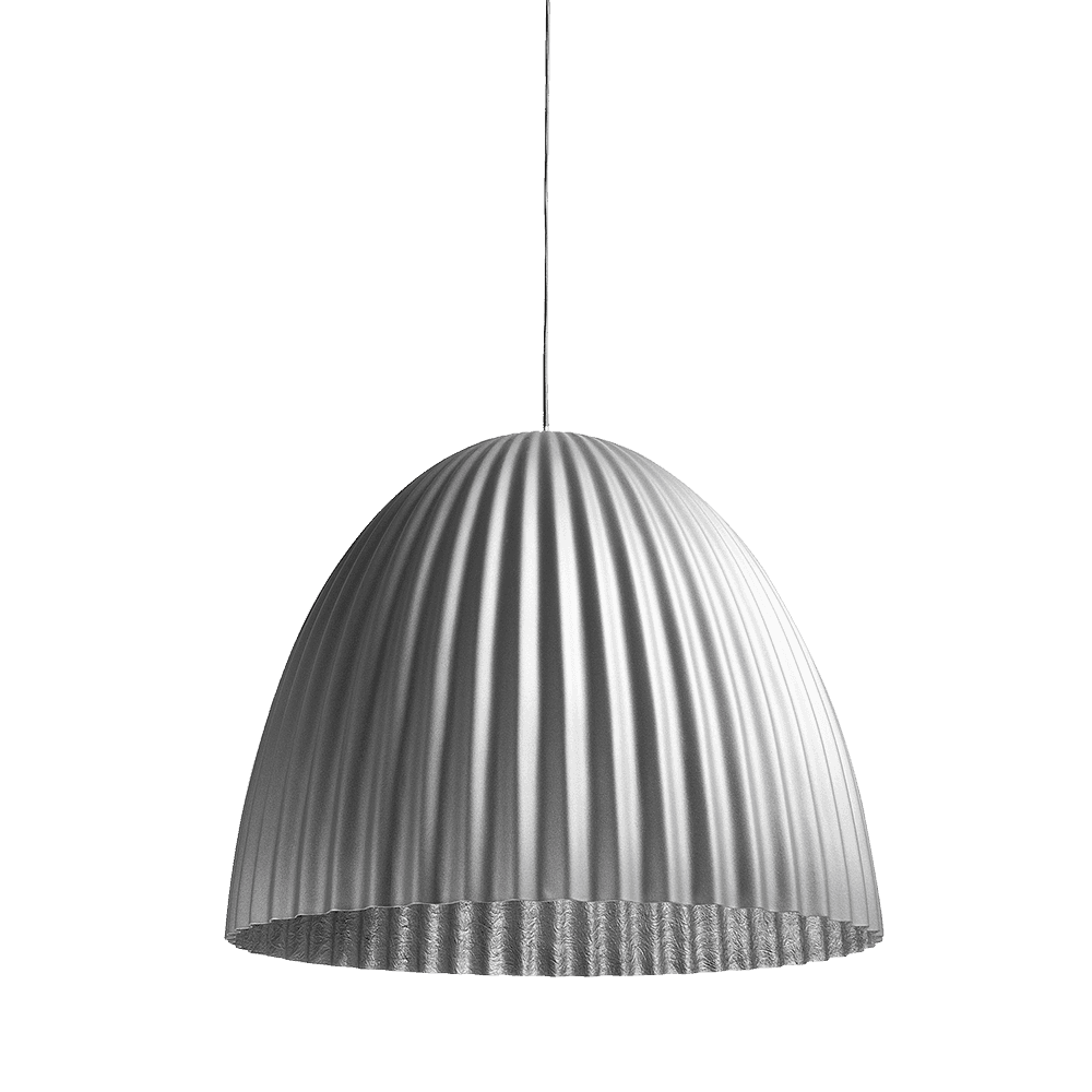 Lampada a sospensione PLISSART L argento