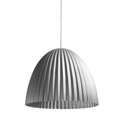 Lampada a sospensione PLISSART L argento