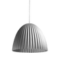 PLISSART L silver pendant lamp