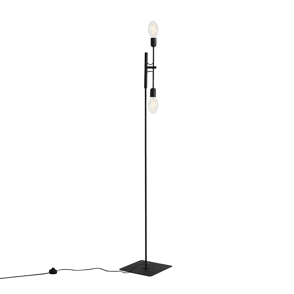Lampada da Terra TWIGO FLOOR 2 - Nero