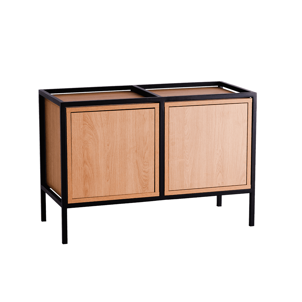 Rack SKAP 2R1 DOOR x2 - nero