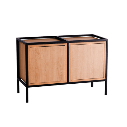 Rack SKAP 2R1 DOOR x2 - nero