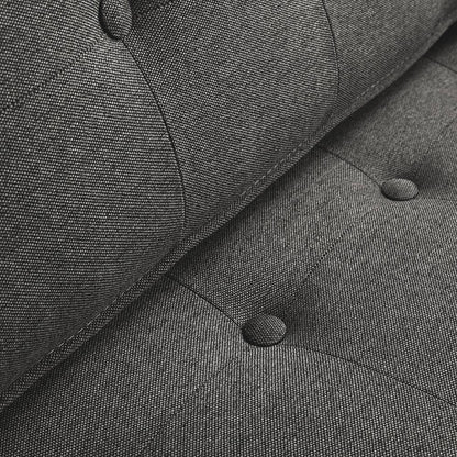 Divano Letto 3 Posti TOPIC WOOD, Acciaio, Naturale