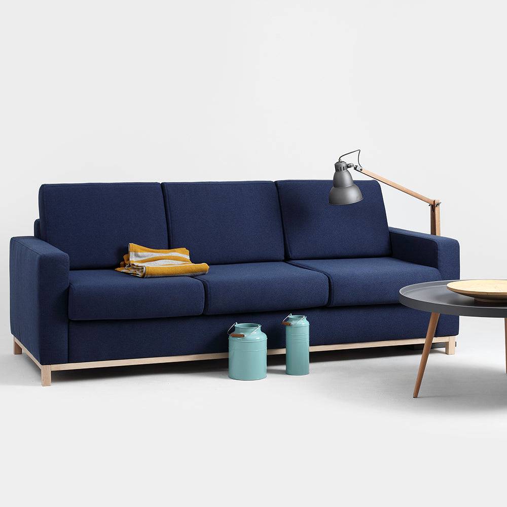 Divano Letto 3 Posti SCANDIC, Inkjet, Naturale
