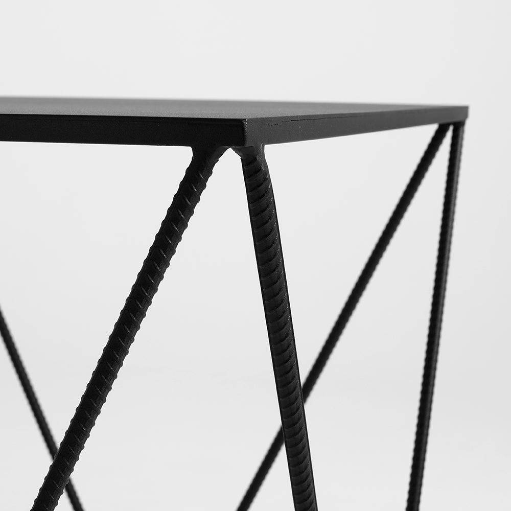 Beistelltisch DARYL METAL 55, schwarz