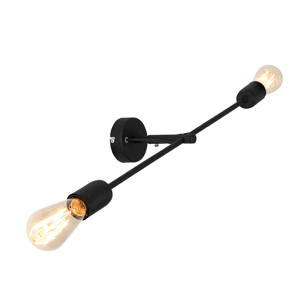 Applique TWIGO WALL 2 L - Nero