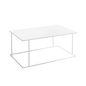 WALT METAL Coffee Table 100x60 White
