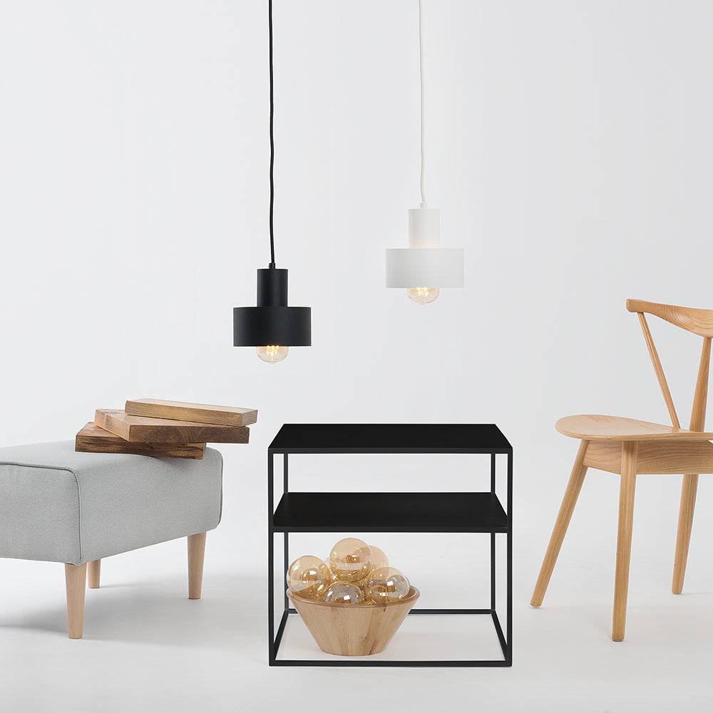 Tavolino Tensio 2 Floor Metal - nero