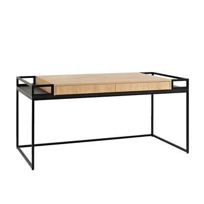 Scrivania K16 160 - Quercia, Nero