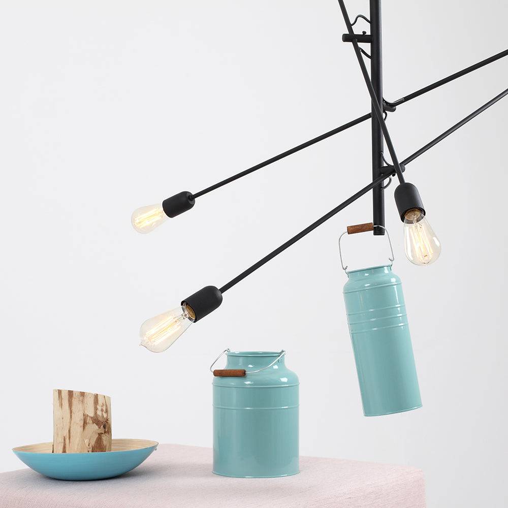 Lampada TWIGO 6 - Nero