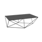 DARYL METAL Coffee Table 140, black