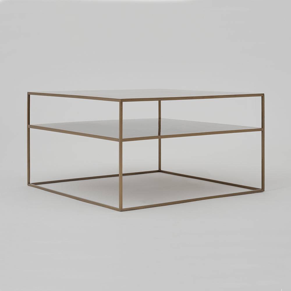 Tavolino Tensio 2 Floor Metal - oro