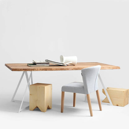 Tavolo da Pranzo SHERWOOD 180x90 - Quercia Bianca